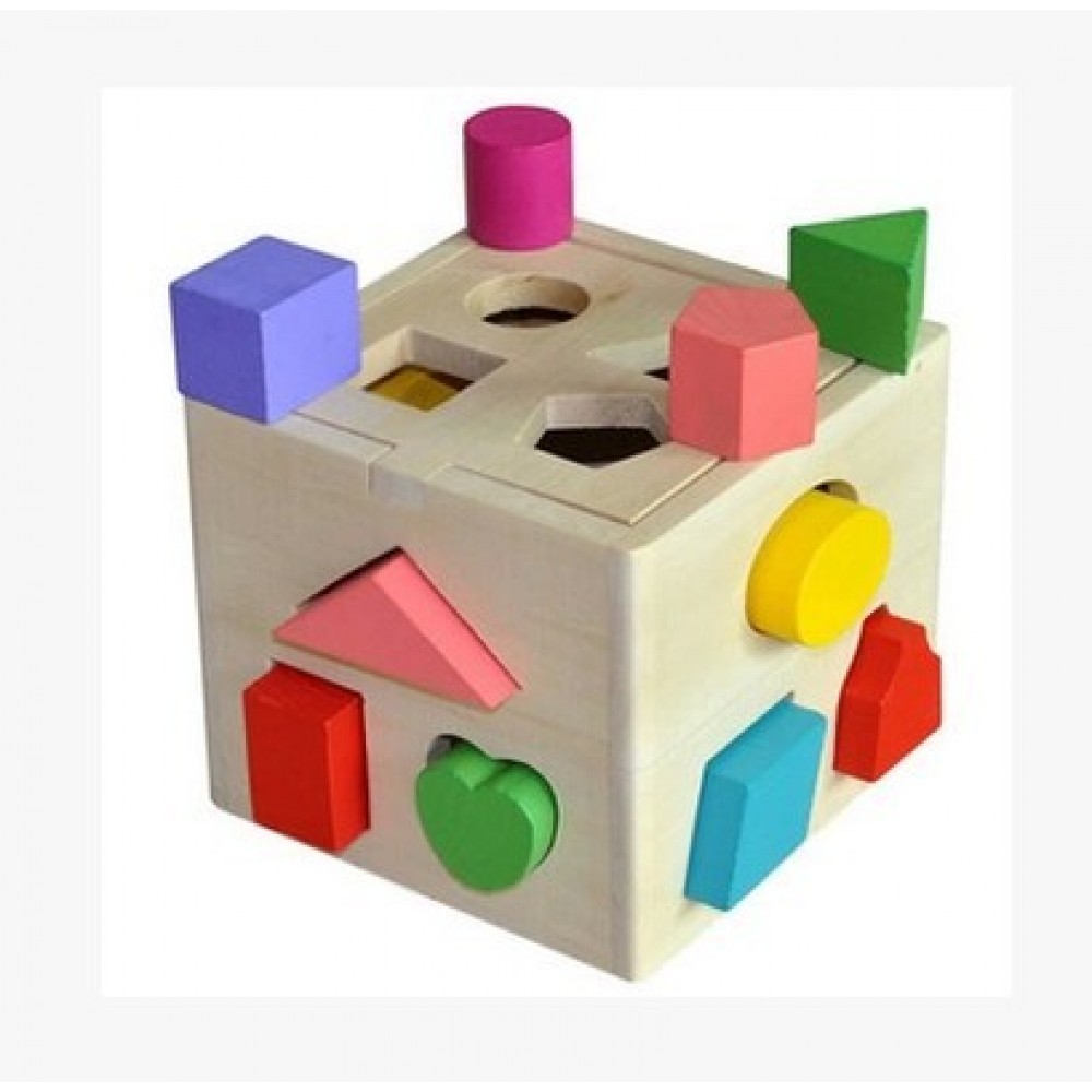 Educational Toys Wooden Shape Box
